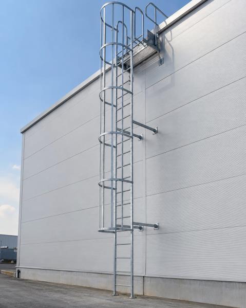 Fixed access ladder