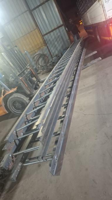 Fabricated ladder components