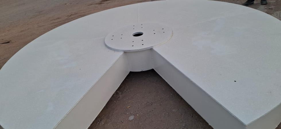 Fabricated connection detail