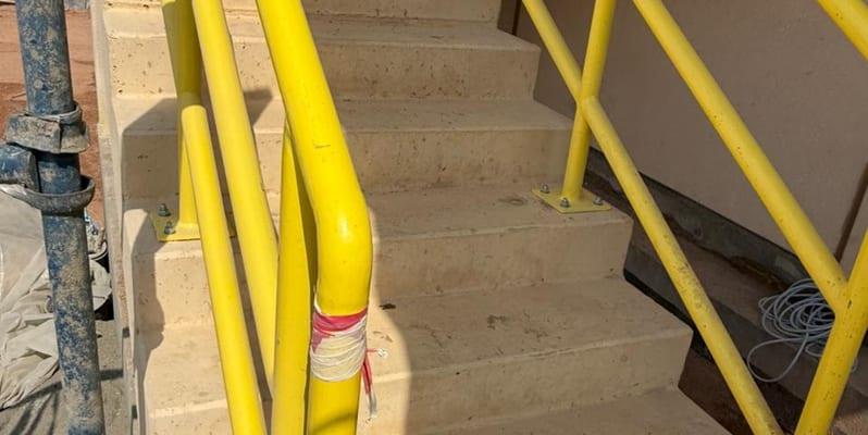 Stair handrail